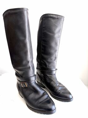 Vintage Santana Canada Leather Riding Boots Equestrian - Size 7.5
